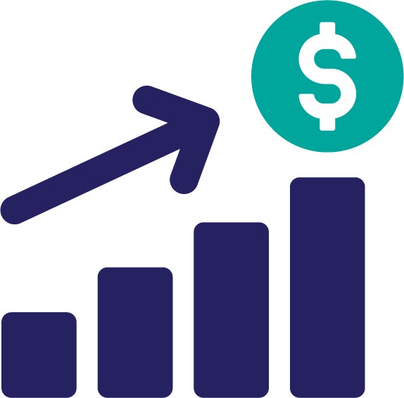 Optimize and Grow with an ascending bar chart